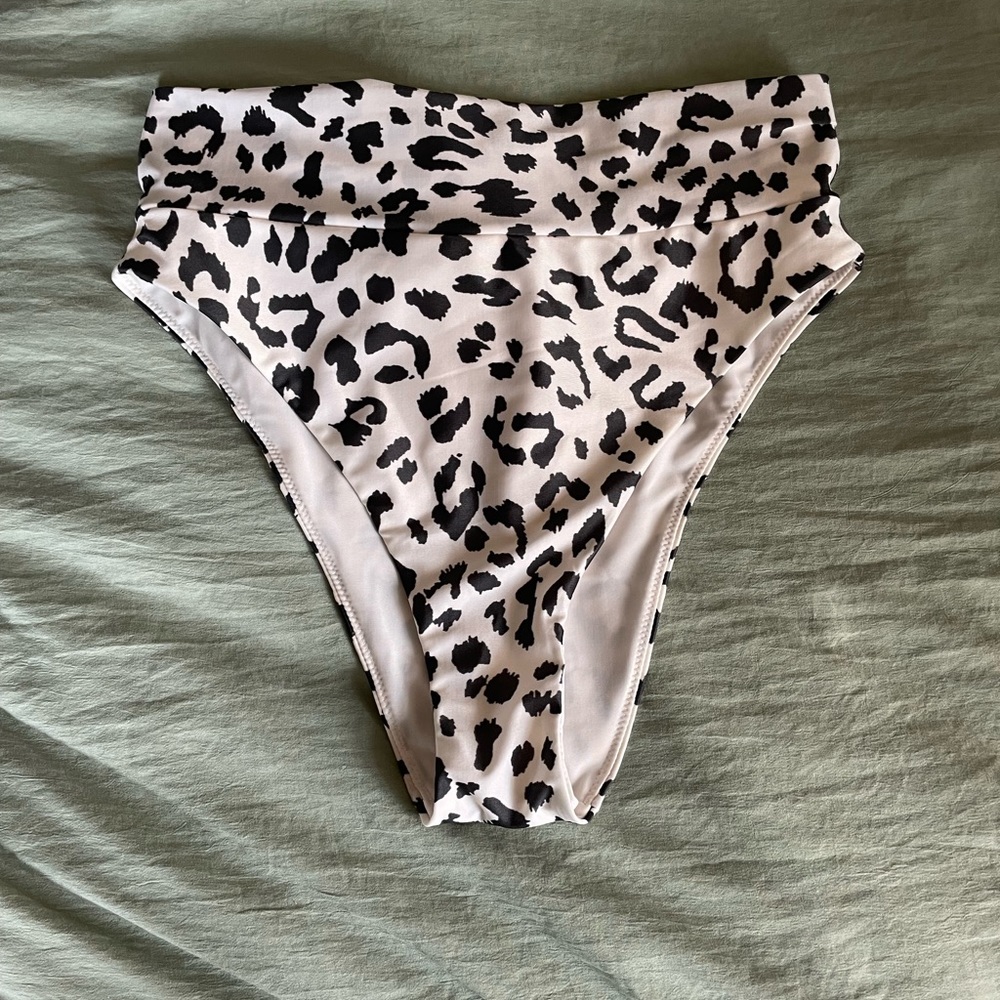 Aerie High Cut Cheeky Bikini Bottom